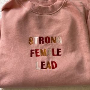 Strong female lead sweater! Never worn
